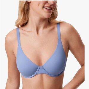 DELIMIRA Women's Inbarely Plus Plunge Bra Underwire Full Coverage